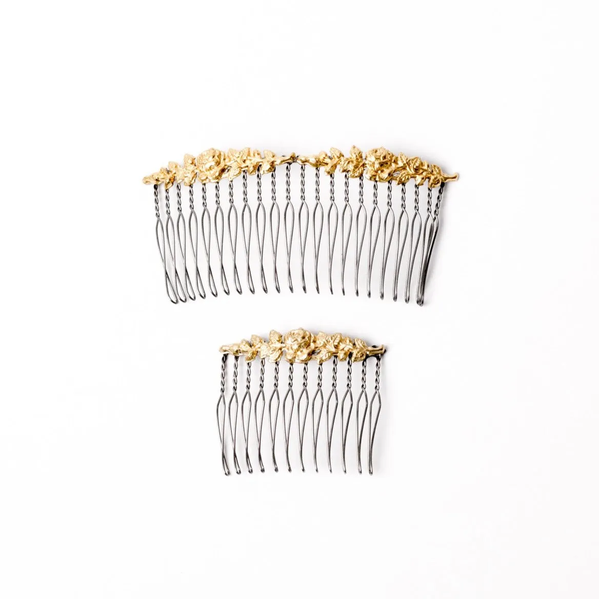 Rose Garden Hair Combs (2 sizes)