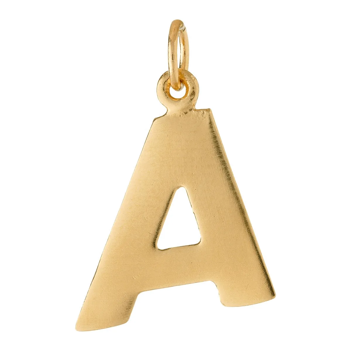 S Cutout Letter Charm