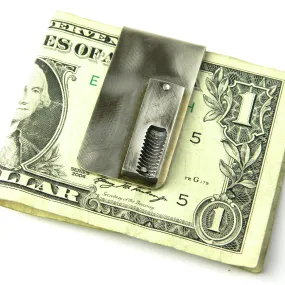 screw print money clip