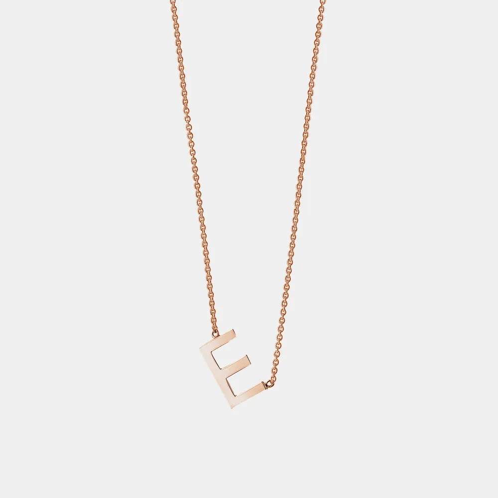 Single Initial Necklace