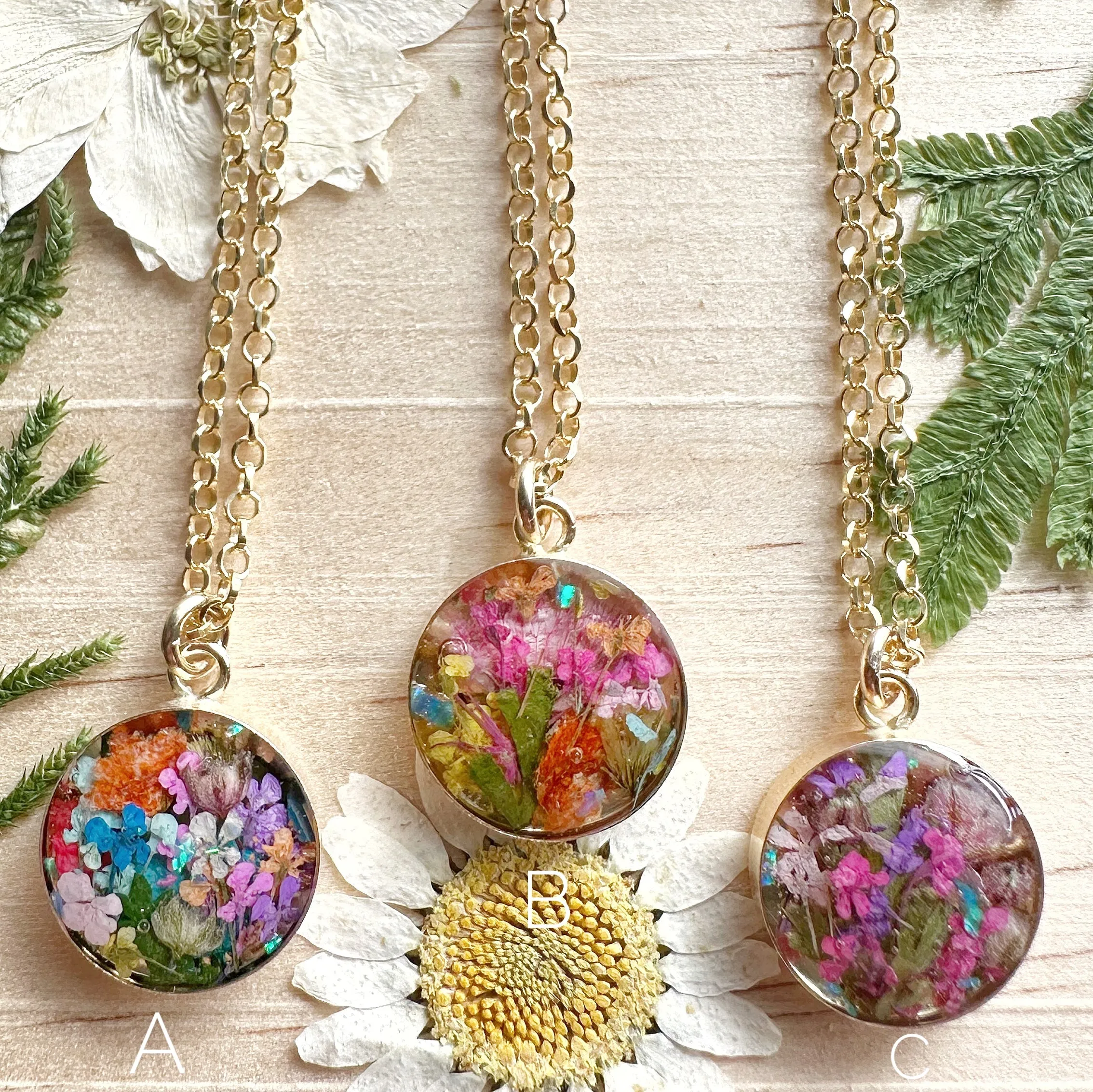 Super Bloom Botanical Garden Pendant Necklaces - BG102