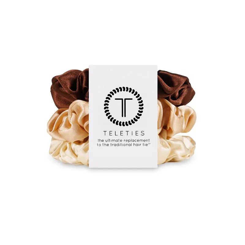 TELETIES | Scrunchie 3 Pack - For the Love of Nudes