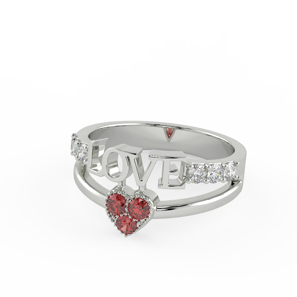 The Love Ring (925 Sterling Silver)