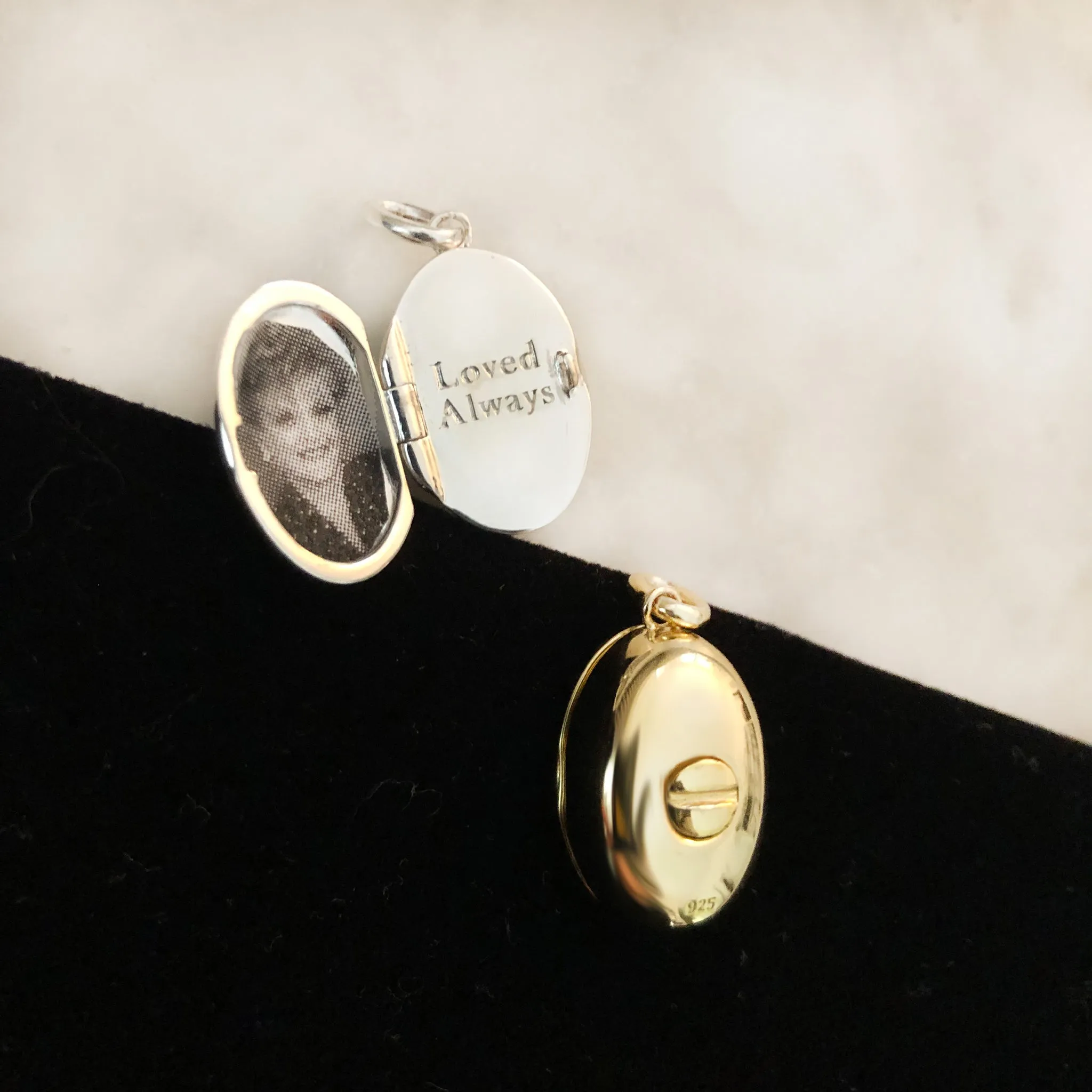 The "Loved Always" Locket Vessel