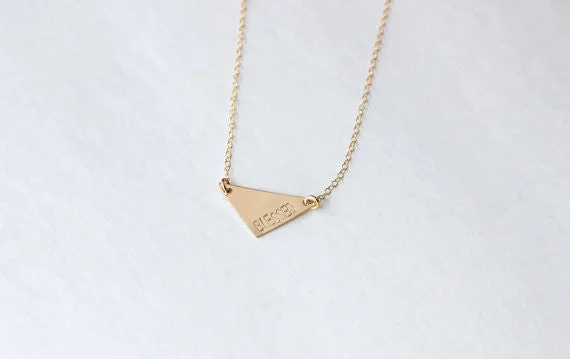 Triangle Necklace