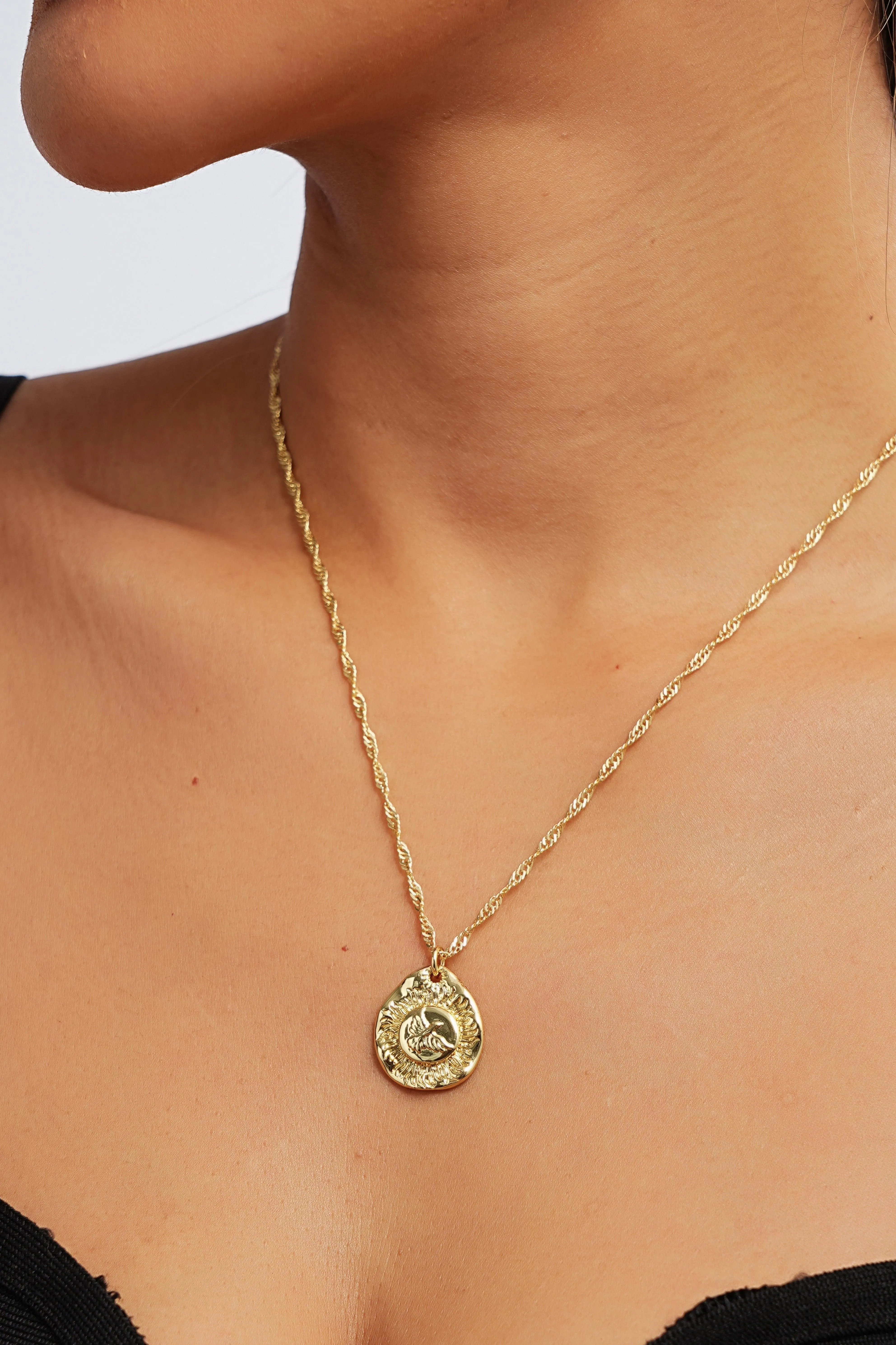 Vega 14K Gold Pendant Necklace