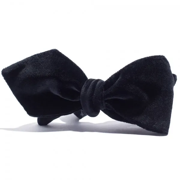 Velvet Batwing Bowties