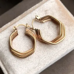 Vintage Hoop Earrings