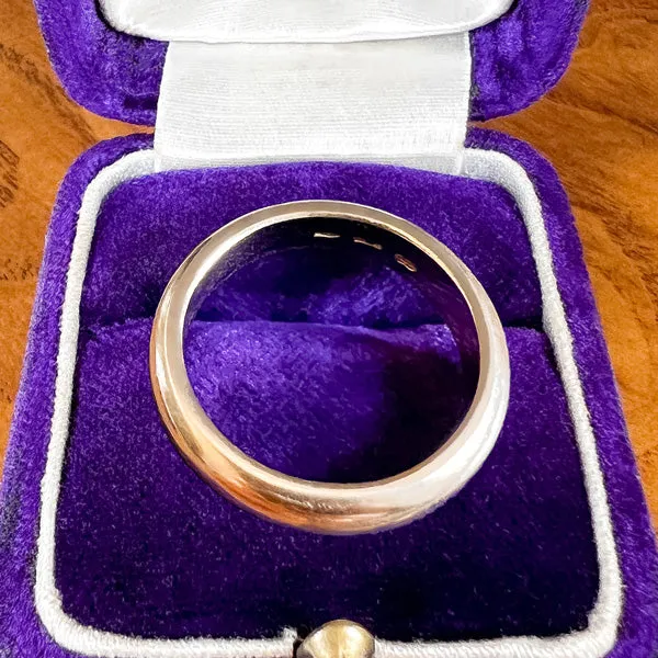 Vintage Wedding Band