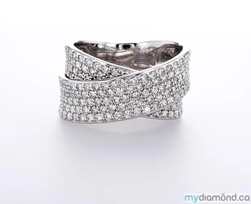 X Diamond Ring (1.38Ctw)