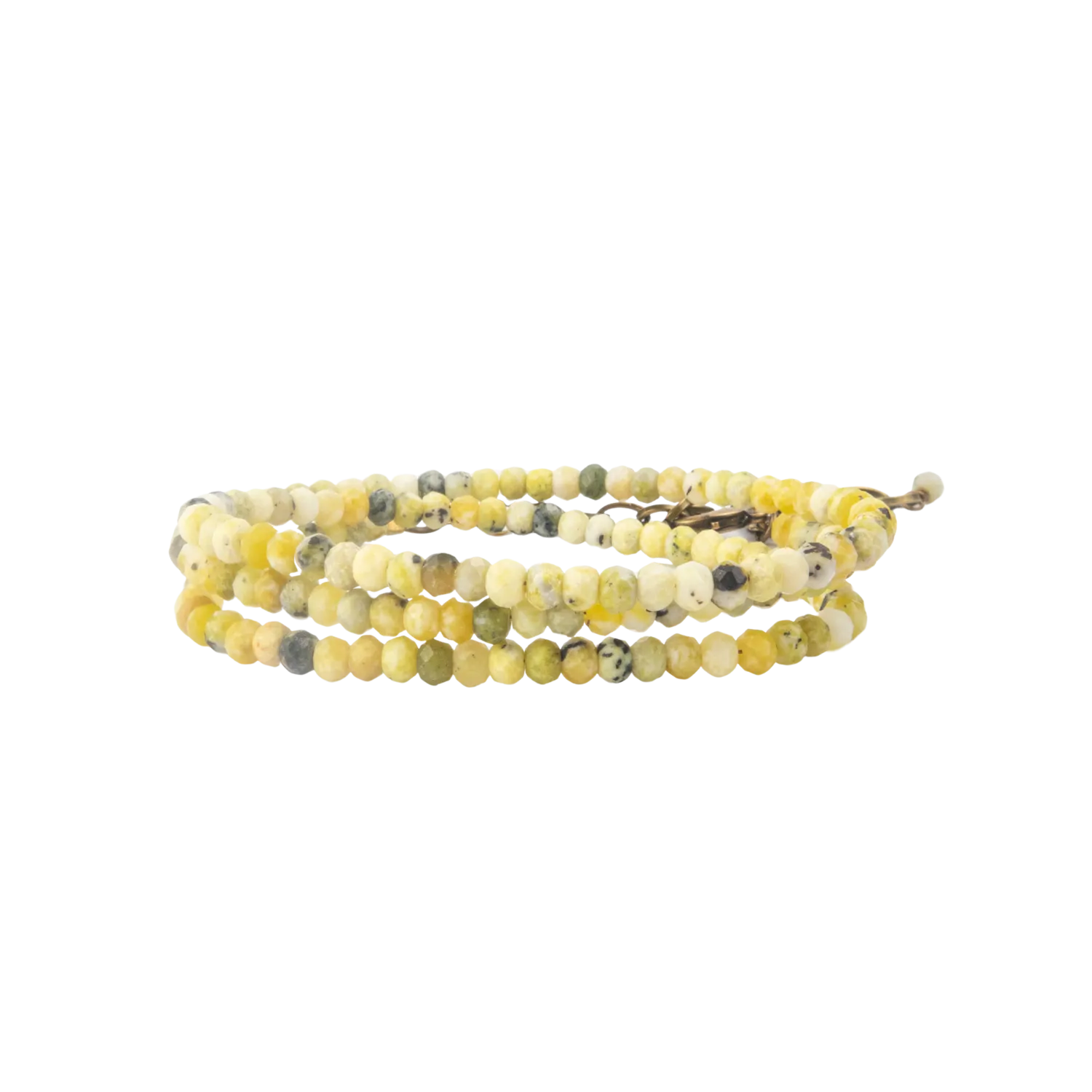 Yellow Turquoise Convertible Bracelet-Necklace