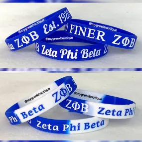 Zeta Silicone Bracelets